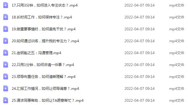 图片[3]-《时间管理的5把金钥匙》提升你的时间和生活掌控力 做高效能人士-臭虾米项目网