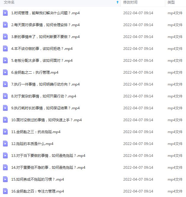 图片[2]-《时间管理的5把金钥匙》提升你的时间和生活掌控力 做高效能人士-臭虾米项目网