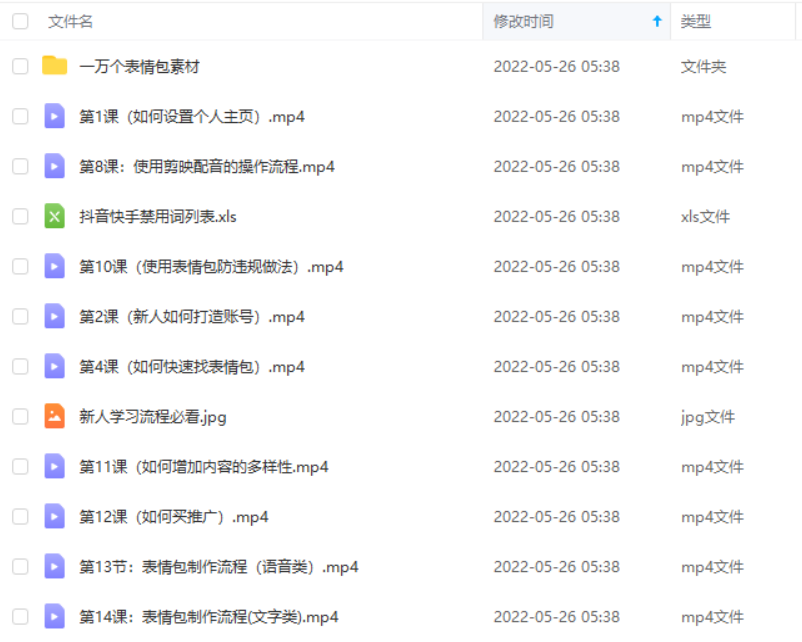 图片[2]-外面卖1288快手抖音表情包项目，按播放量赚米【内含一万个表情包素材】-臭虾米项目网