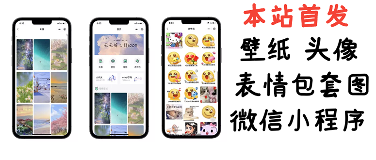 小白0基础搭建微信壁纸头像表情包小程序：一单赚几百【含源码+视频教程】-臭虾米项目网