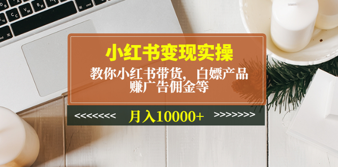 小红书变现实操：教你小红书带货，白嫖产品，赚广告佣金等，月入10000+-臭虾米项目网