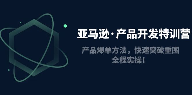 亚马逊·产品开发特训营：产品爆单方法，快速突破重围，全程实操！-臭虾米项目网