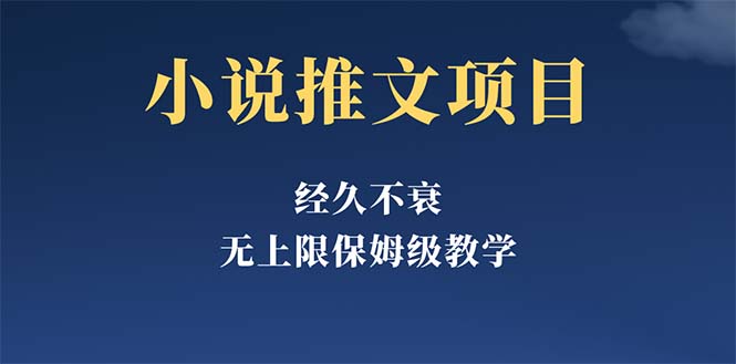 经久不衰的小说推文项目，单号月5-8k，保姆级教程，纯小白都能操作-臭虾米项目网