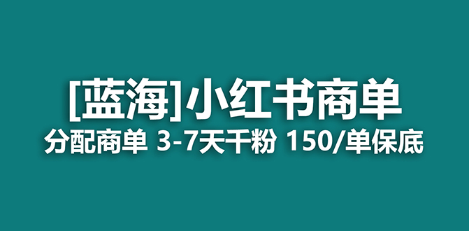 2023蓝海项目，小红书商单，快速千粉，长期稳定，最强蓝海没有之一-臭虾米项目网