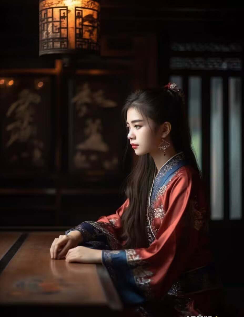 图片[6]-Midjourney关键词-AI生成中国风古装汉服美女人像提示关键词-臭虾米项目网