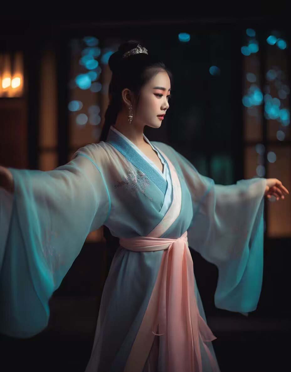 图片[9]-Midjourney关键词-AI生成中国风古装汉服美女人像提示关键词-臭虾米项目网