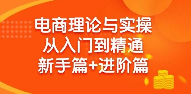 图片[1]-电商理论与实操从入门到精通：抖店+淘系+多多，新手篇+进阶篇-臭虾米项目网
