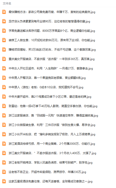 图片[3]-真实有效391套商业模式，年入几十到几百万案例解析（电子书+视频+图文）-臭虾米项目网