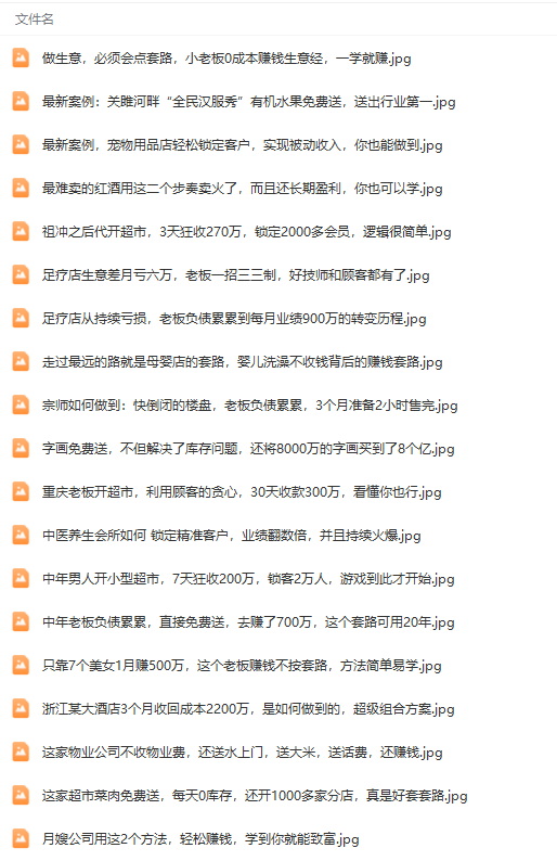 图片[5]-真实有效391套商业模式，年入几十到几百万案例解析（电子书+视频+图文）-臭虾米项目网