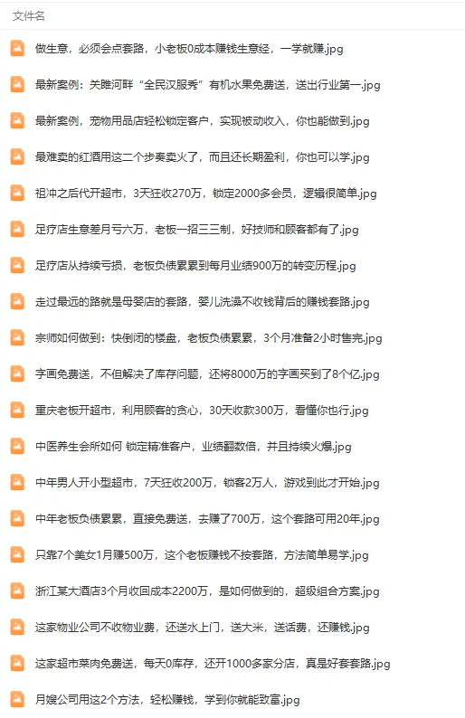 图片[5]-真实有效391套商业模式，年入几十到几百万案例解析（电子书+视频+图文）-臭虾米项目网
