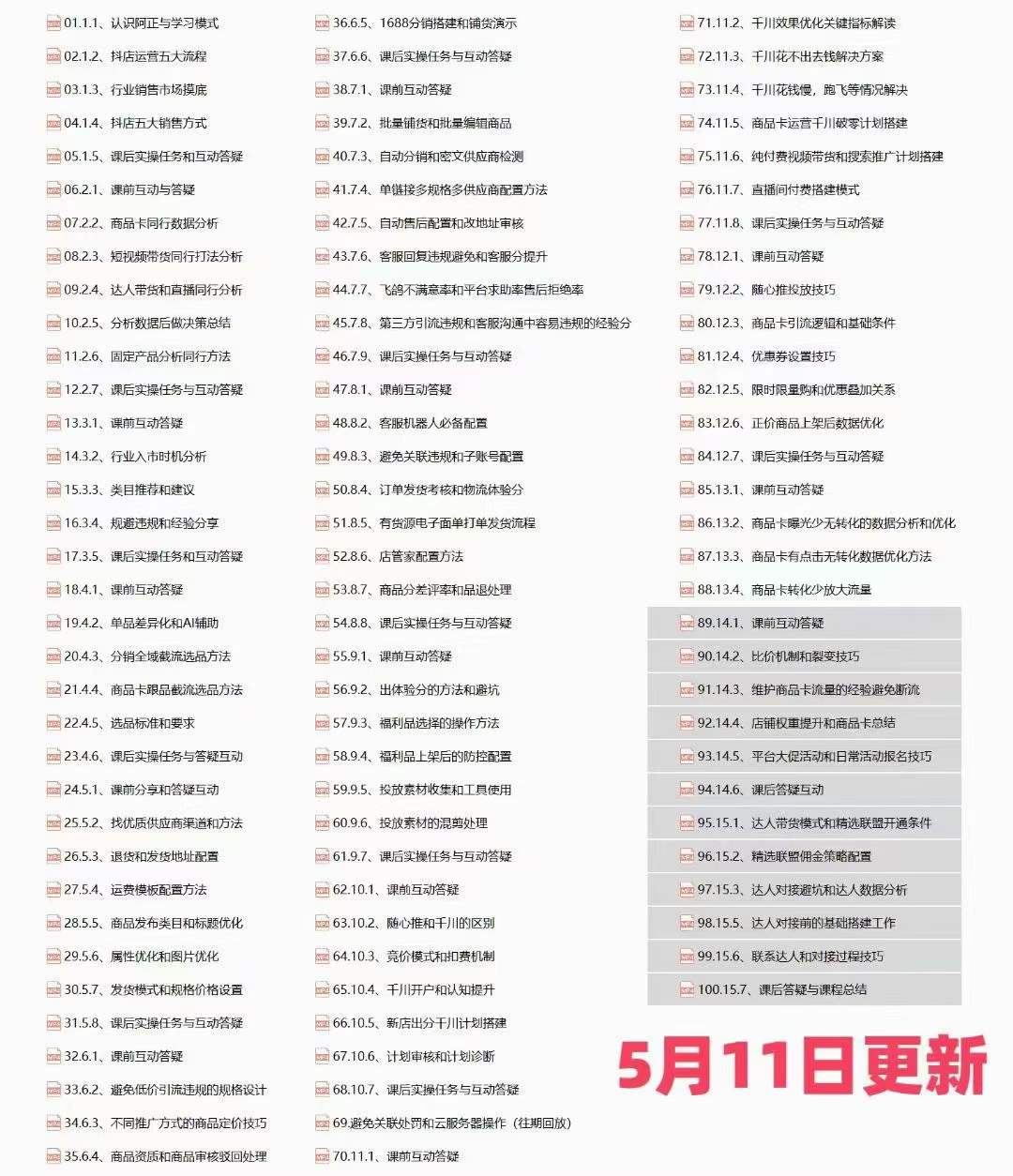 图片[2]-抖店·第27期特训营体验分拉升/商品卡引流/投流效果优化/精选联盟引流/等-臭虾米项目网