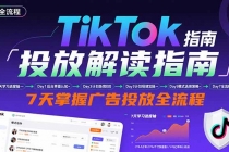 TikTok投放解读指南：后台操作/计划建立/模式选择，7天掌握广告投放全流程-臭虾米项目网