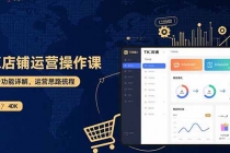 TK店铺运营实操课：后台功能详解，商品上架流程，运营思路拆解-臭虾米项目网