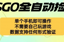 自动挂机捡漏，不用自己挂机不用玩游戏，一个手机即可操作。新手小白轻…-臭虾米项目网