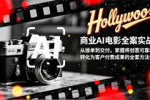 商业AI电影全案实战：从接单到交付，掌握将创意可靠地转化为客户付费成果的全套方法论-臭虾米项目网