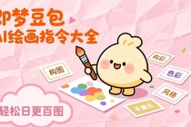 即梦豆包AI绘画指令大全:海量关键词库一键复制,出图效率提升10倍,轻松日更百图-臭虾米项目网