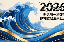 付费文章:2026,无论哪一种发生,都将掀起滔天巨浪-臭虾米项目网