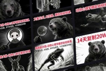 情绪放大镜-动物心理学爆款短视频课，文案公式、AI生图、多平台变现，14天复制20W粉-臭虾米项目网