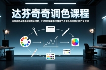 达芬奇调色从零基础到专业进阶，29节实战课系统覆盖节点调色与风格化技巧全流程-臭虾米项目网
