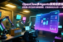 OpenClaw多Agents保姆级教程：多机器人并行运作与群组管理，打造自动化办公的一人军团-臭虾米项目网