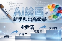 AI绘画入门别再硬磕了！即梦4步法：万能提示词公式+BRTR框架，新手秒出高级感-臭虾米项目网