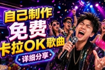免费卡拉OK歌曲制作全攻略：音轨分离字幕制作，零基础快速做出专业K歌视频-臭虾米项目网