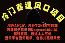 冷门赛道风口项目 海外AI代写！0成本运作完全免费！当天注册当天接单，接单接到手抽筋，无脑...-臭虾米项目网