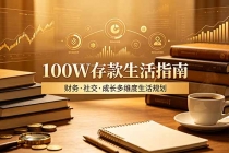 付费文章：100W存款生活指南，如何从财务、社交、成长等维度规划自己的生活-臭虾米项目网