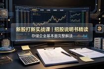 付费文章:新股打新实战课|招股说明书精读,存储企业基本面完整解读-臭虾米项目网