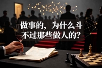 付费文章：做事的，为什么斗不过那些做人的？-臭虾米项目网