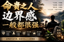 付费文章：命贵之人，边界感一般都很强，从五大维度拆解建立强边界的实操方法-臭虾米项目网